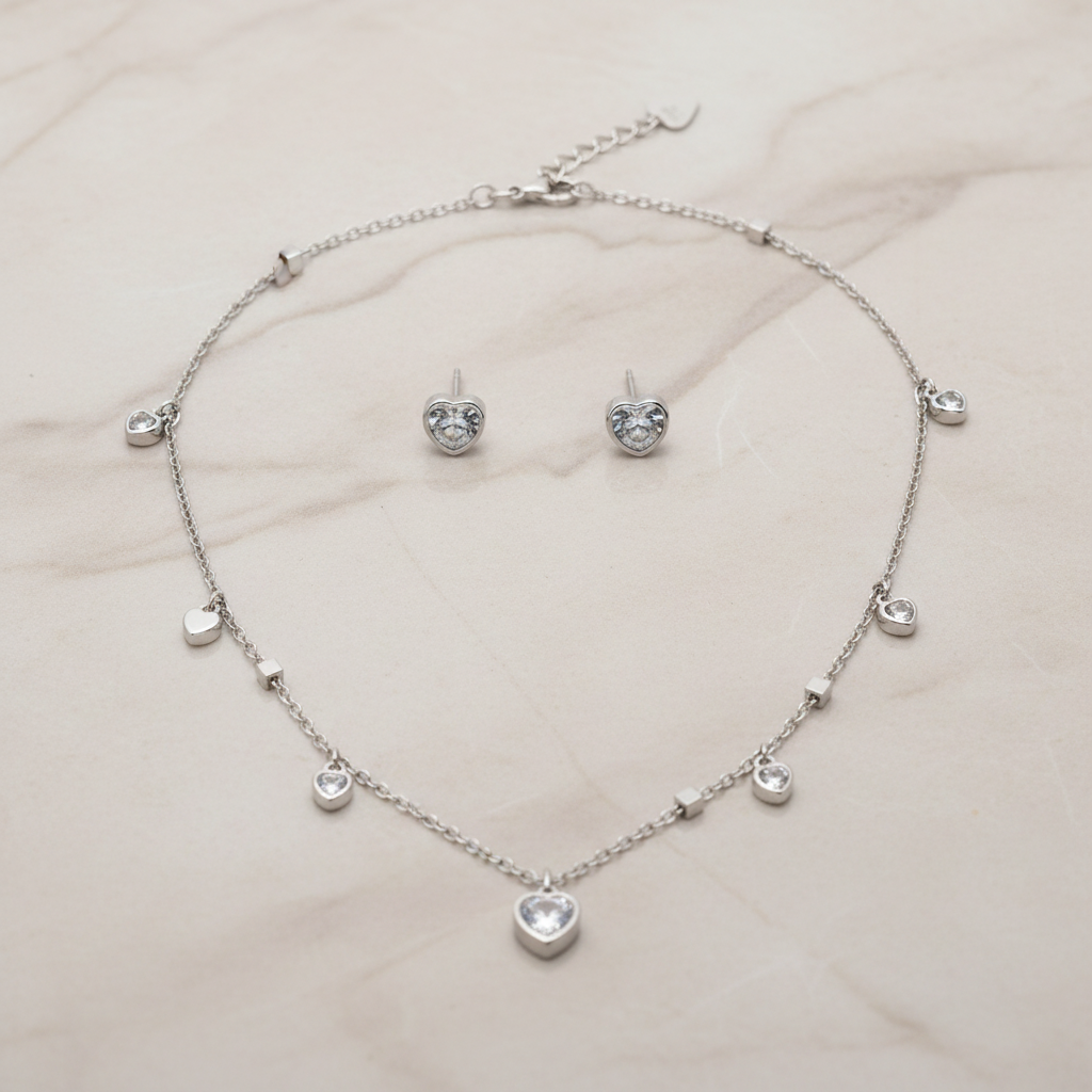 Silver necklace