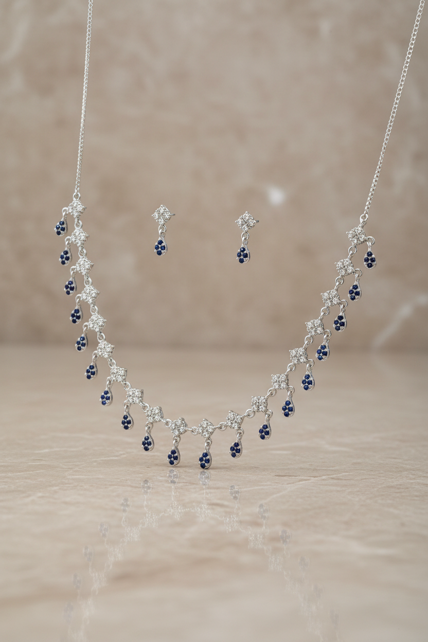 Silver necklace