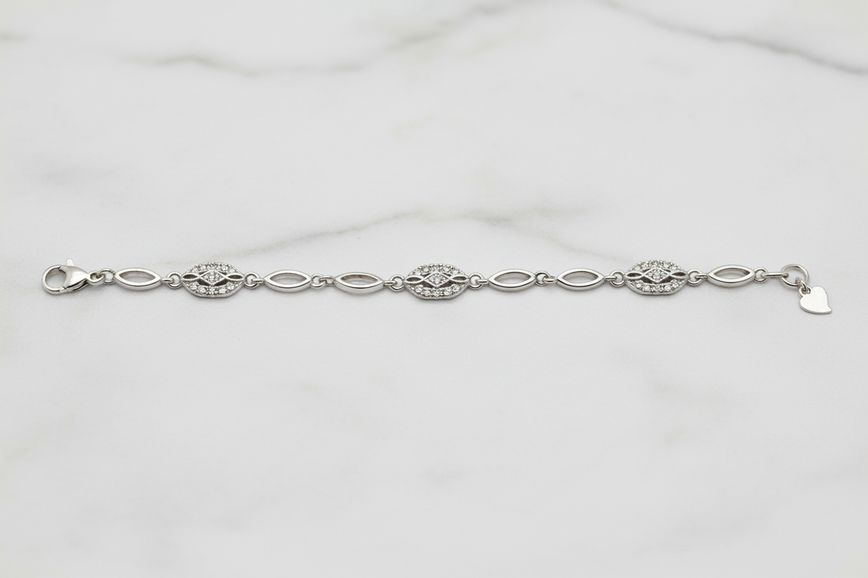 Silver ladies Bracelet SBL81