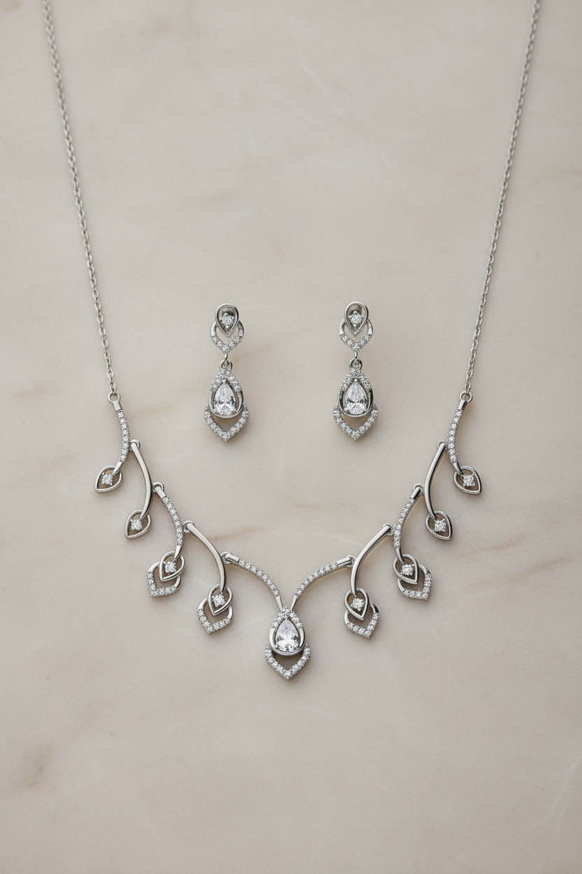 Silver necklace