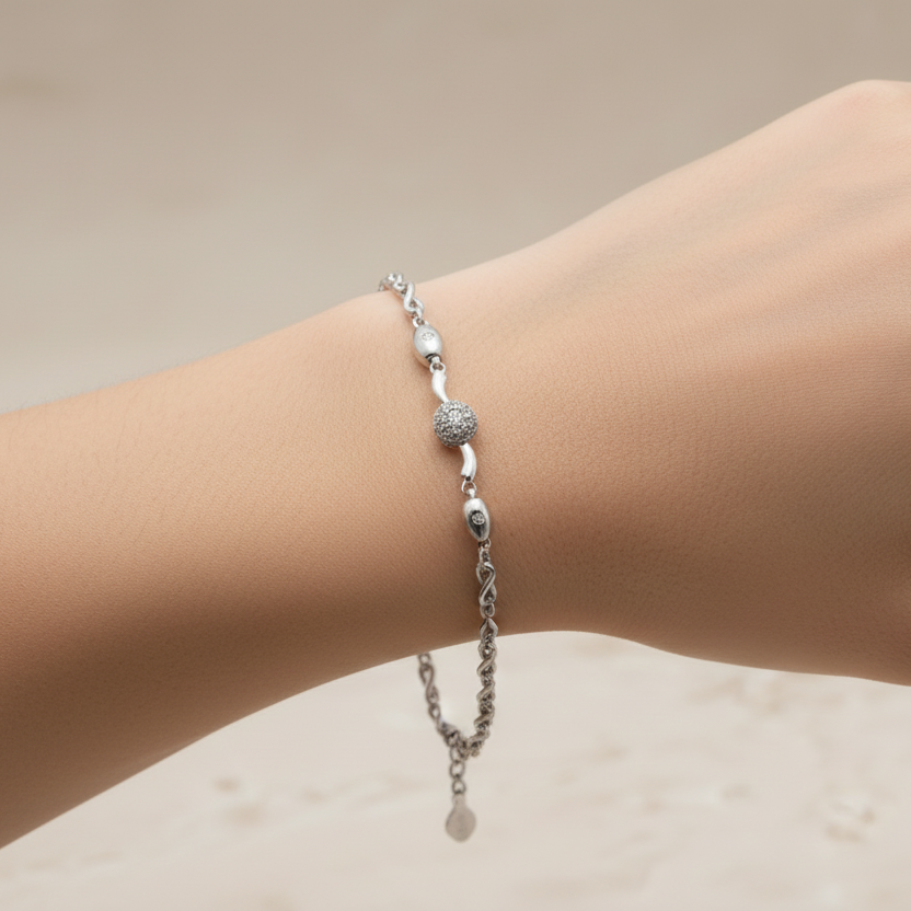 Silver ladies Bracelet SBL98