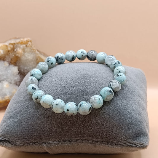 Certified Kiwi Moonstone bracelet for men and women