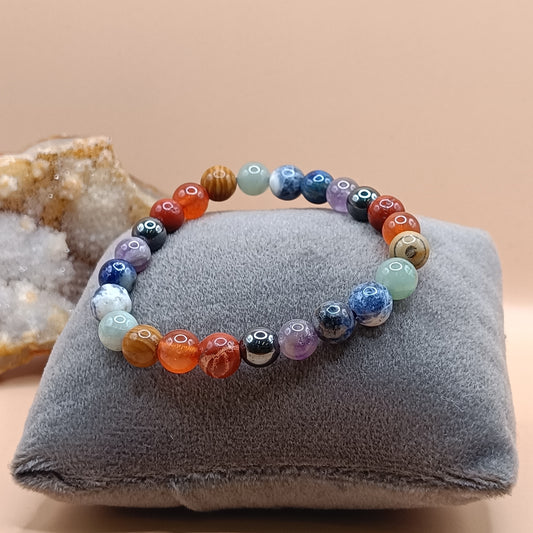 Certified 7 Chakras bracelet for men and women