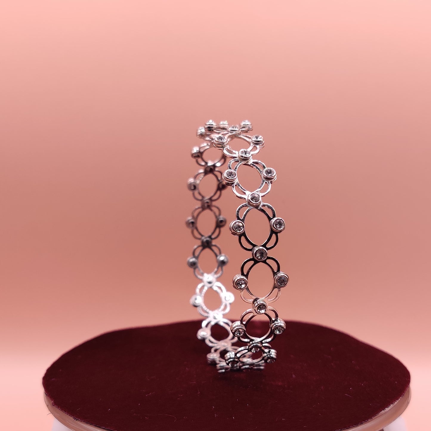 925 Rose gold silver Bracelet