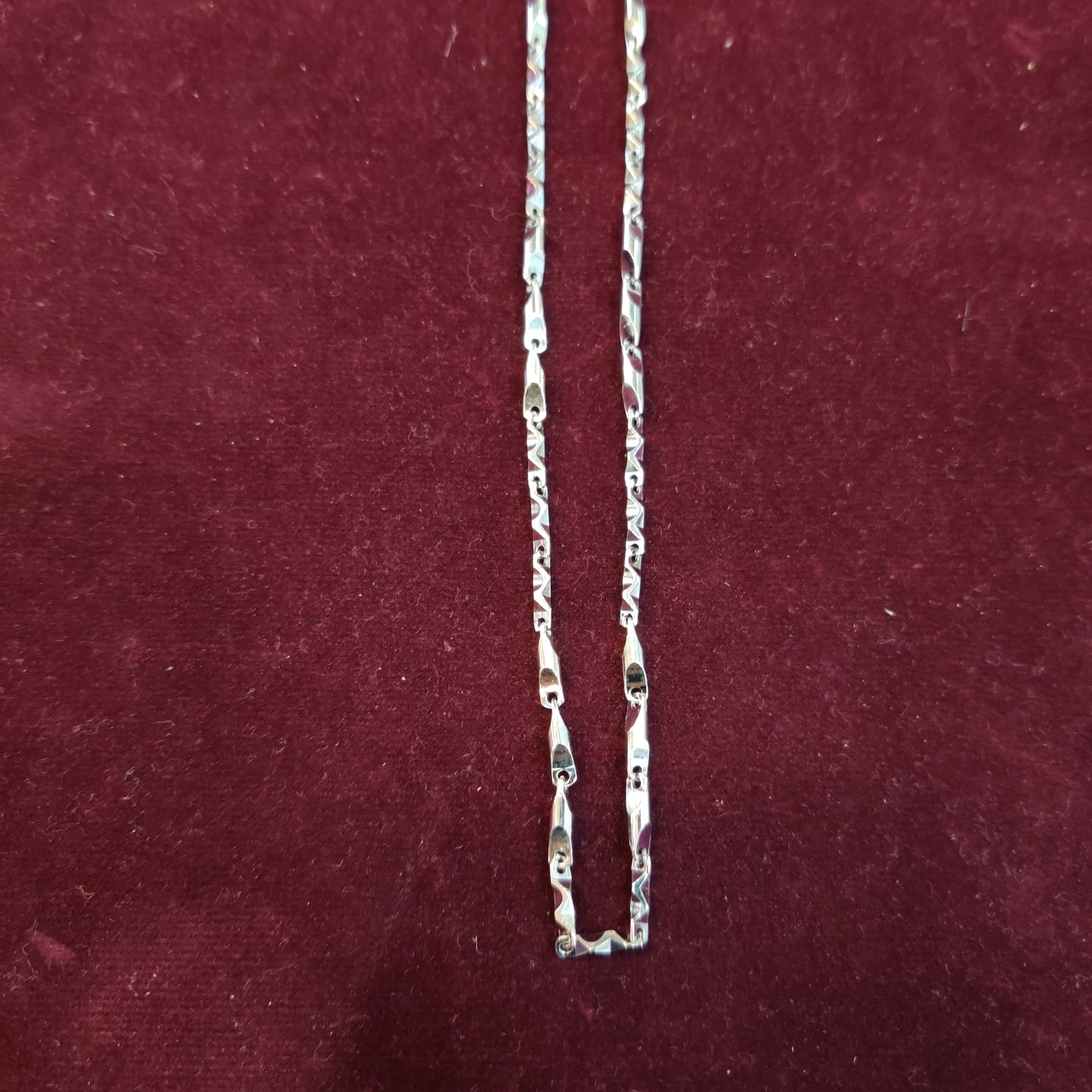 Men Italian silver chain