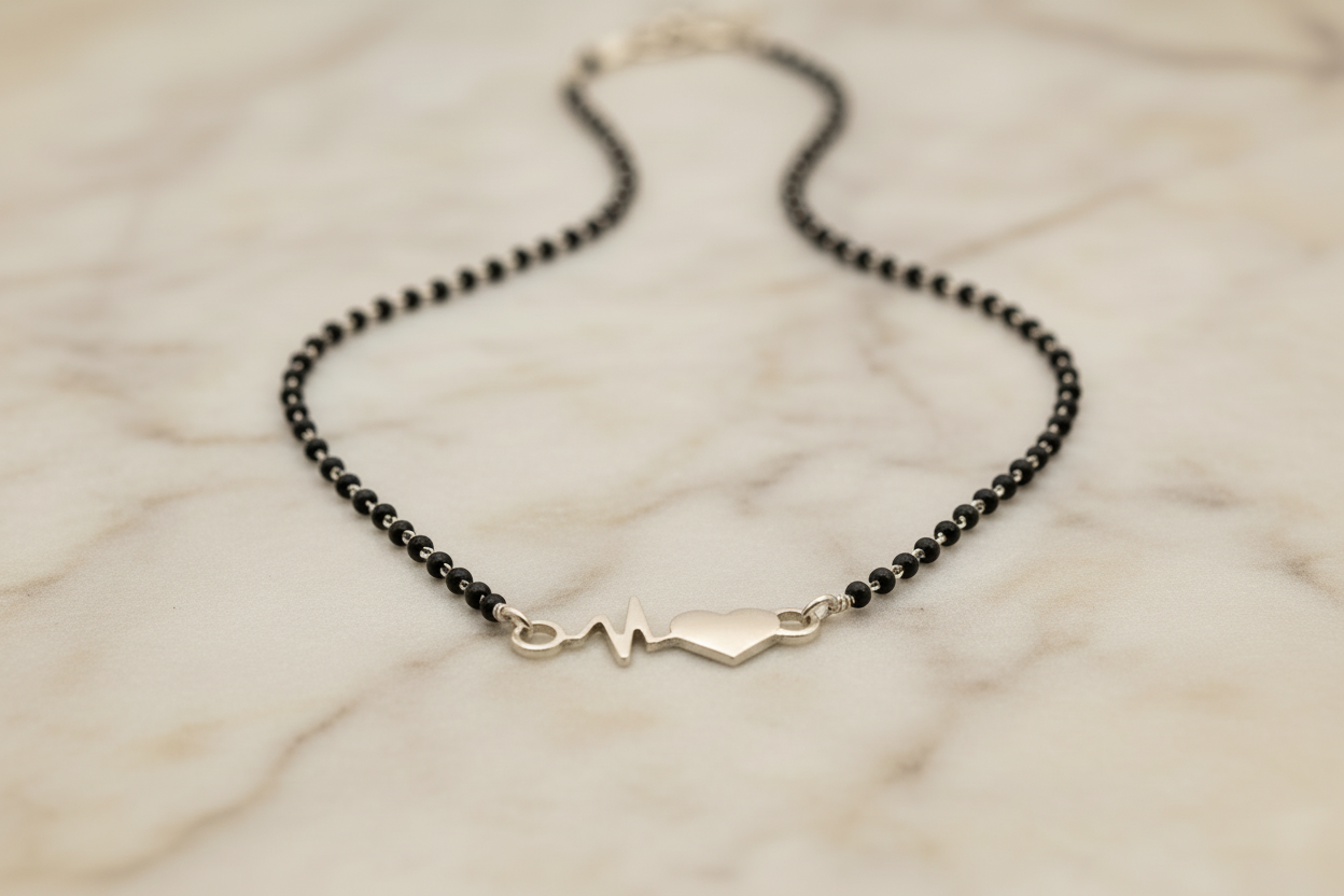 925 Silver Necklace Mangalsutra