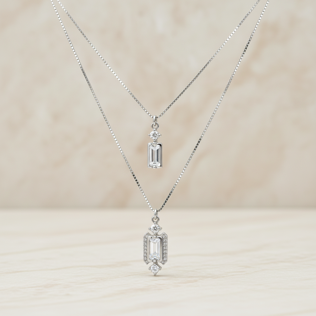 925 Italian silver pendant chain