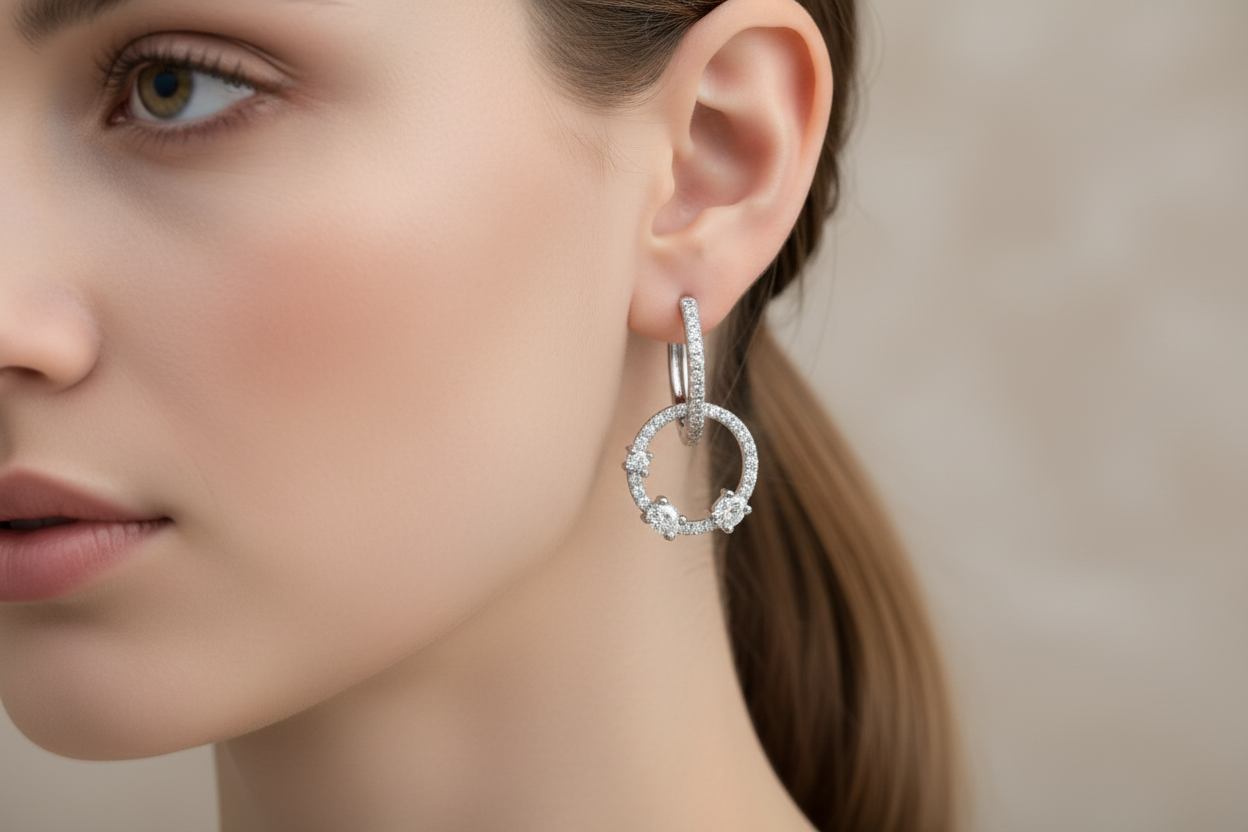 925 Silver Earrings