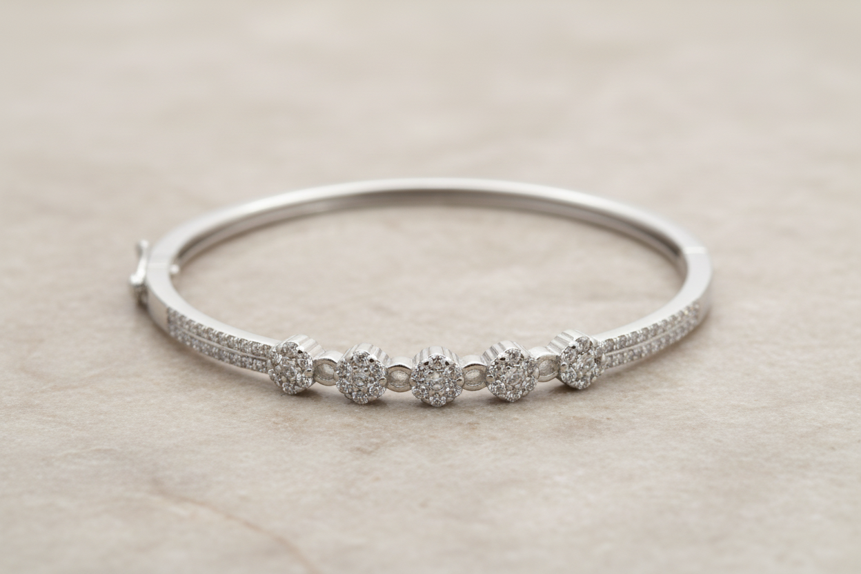 925 Silver Kada SKD206