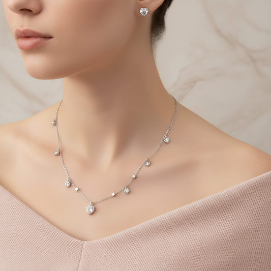 Silver necklace