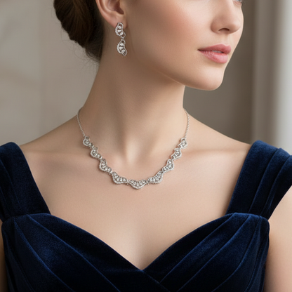 Silver necklace