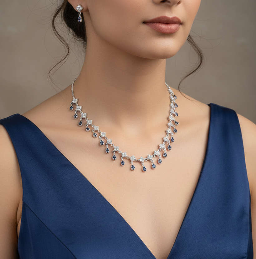 Silver necklace