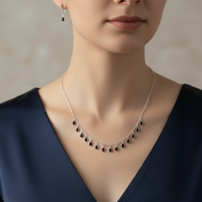 Silver necklace