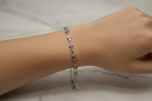 Silver ladies Bracelet SBL136