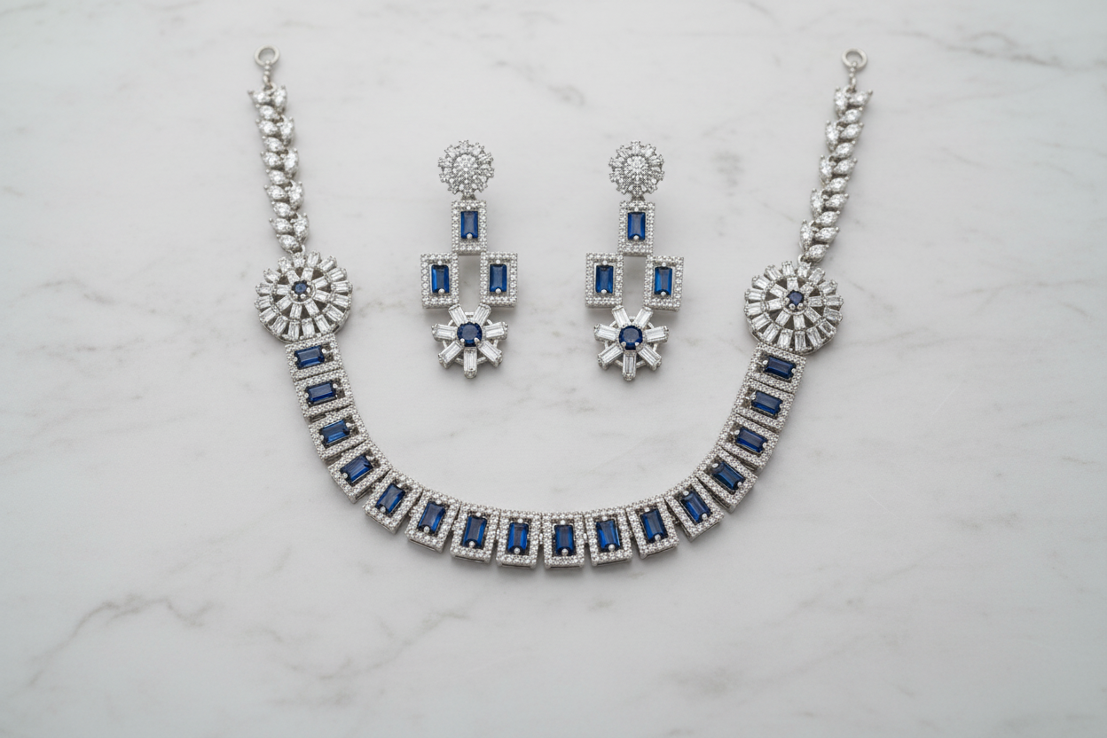 Silver necklace