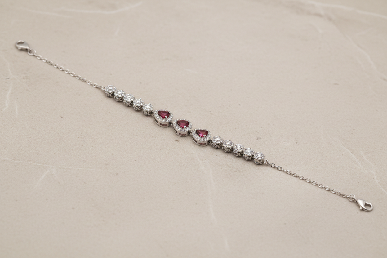 Silver  Necklace Set