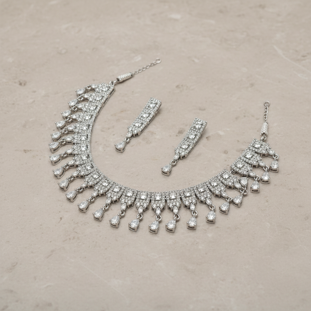 Silver necklace