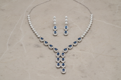Silver Necklace Set