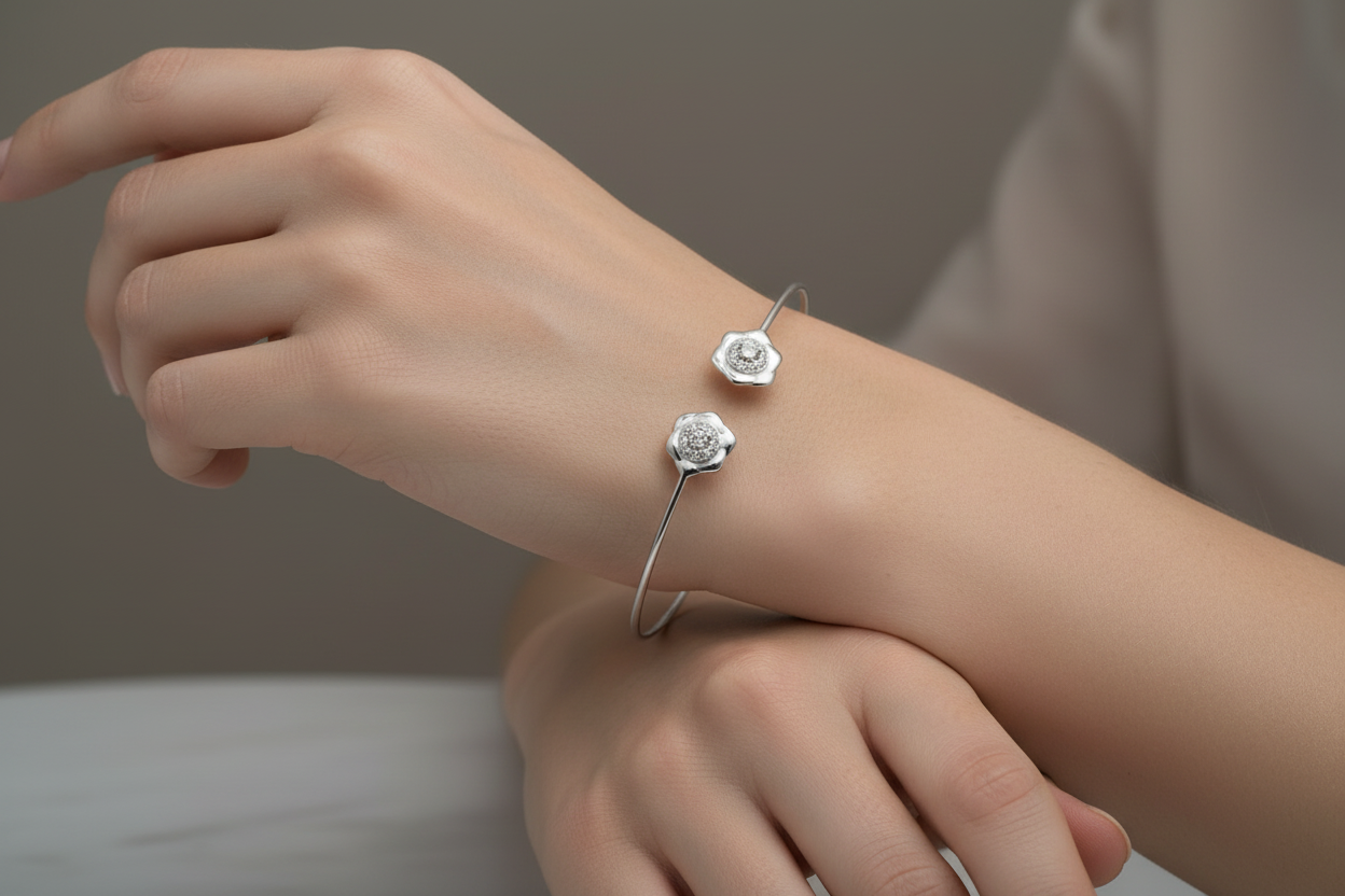 Timeless Sparkle: S925 Silver Beauty Bracelet