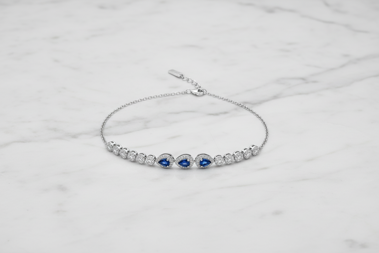 Silver Necklace Set