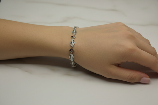 Silver ladies Bracelet SBL138
