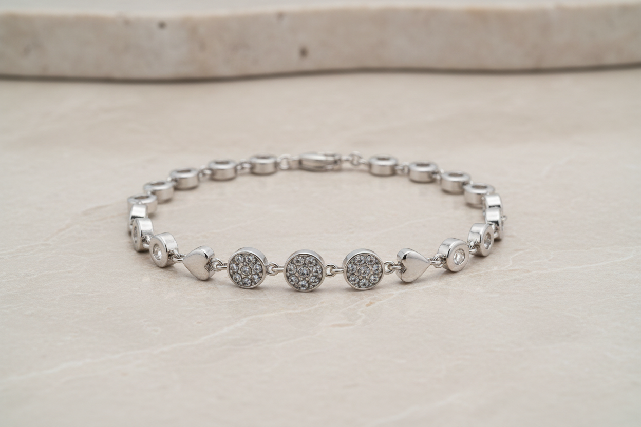 925 Silver ladies Bracelet SBL60