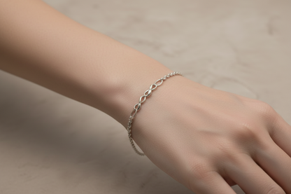 Silver ladies Bracelet SBL48