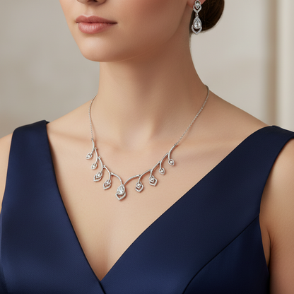 Silver necklace