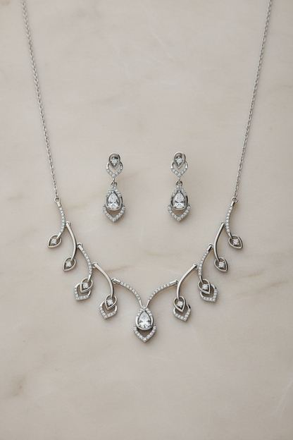 Silver necklace