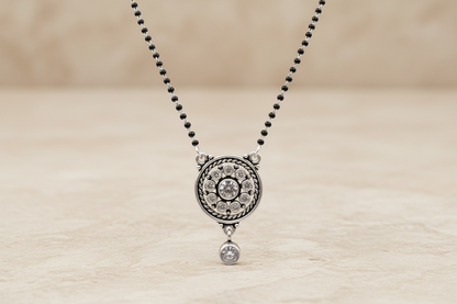 Oxidized mangalsutra