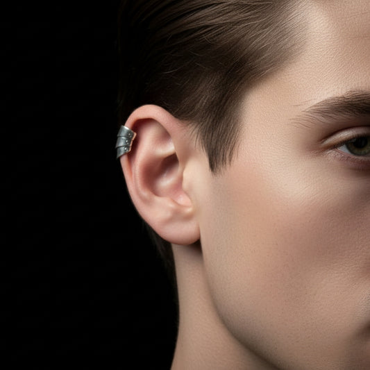 925 Silver Ear Cuff Bali