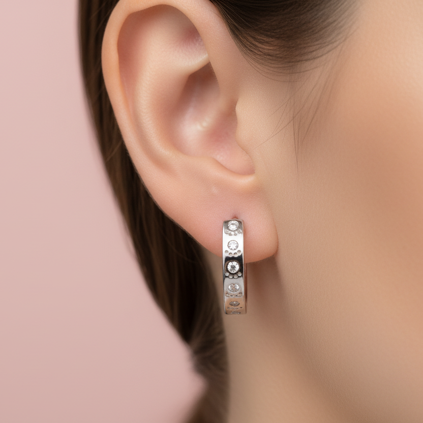 925 Silver Earrings