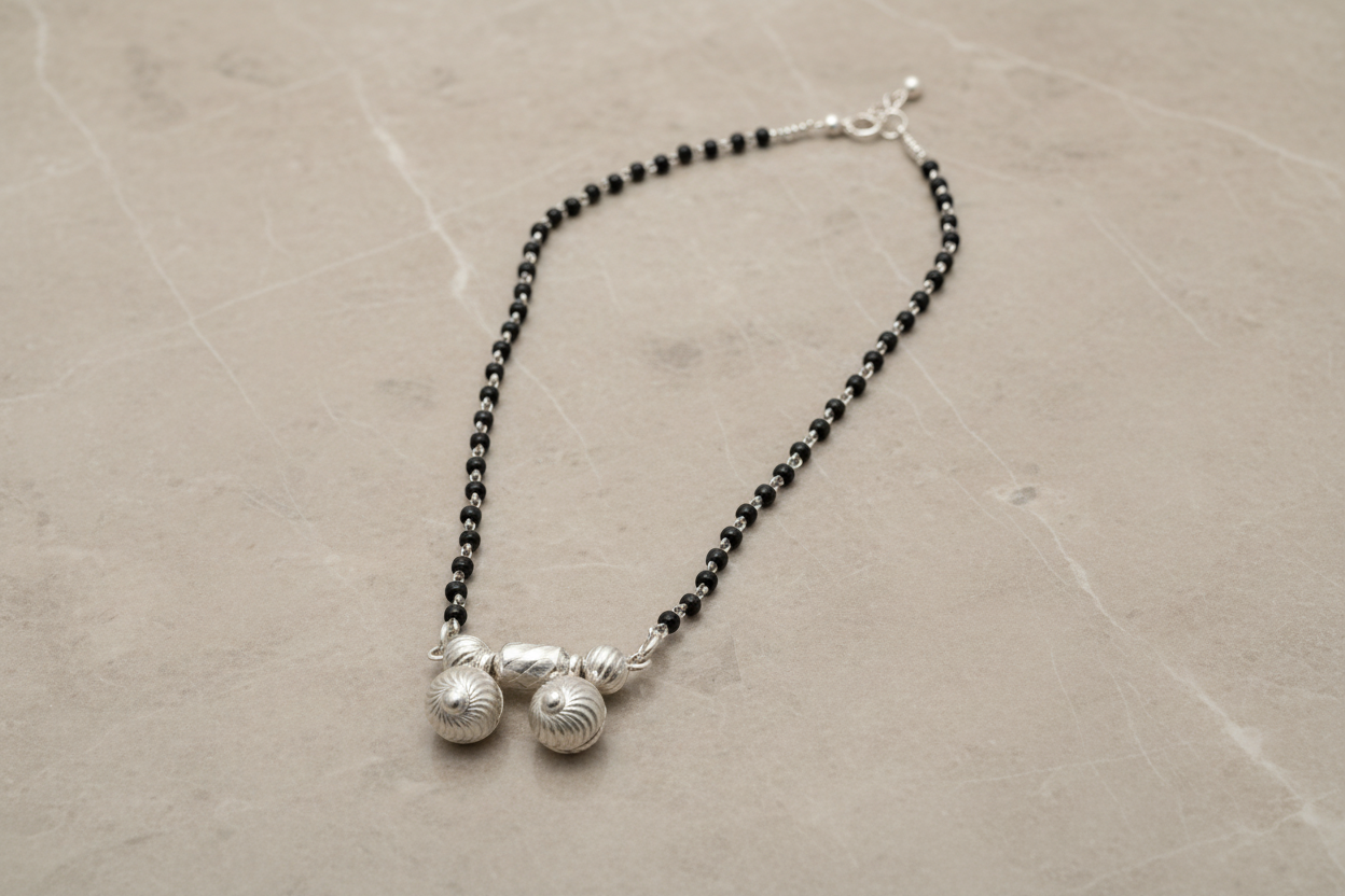 925 Silver Necklace Mangalsutra