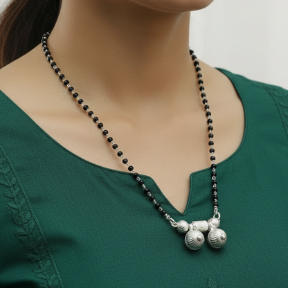 925 Silver Necklace Mangalsutra