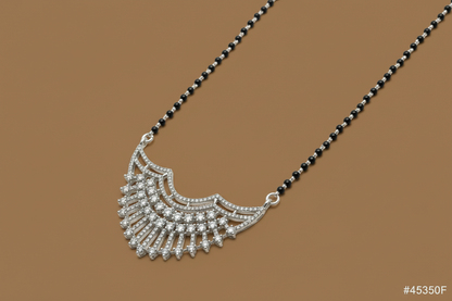 925 Silver Necklace+Tops Mangalsutra