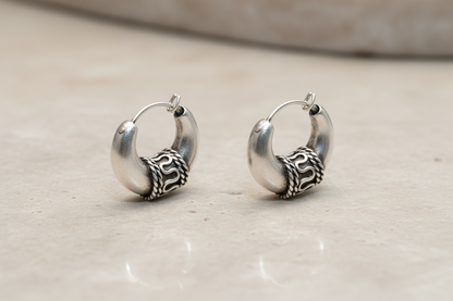 925 Silver Oxidise Bali Type 2