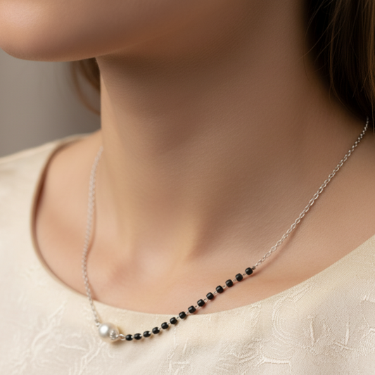925 Silver Necklace Mangalsutra