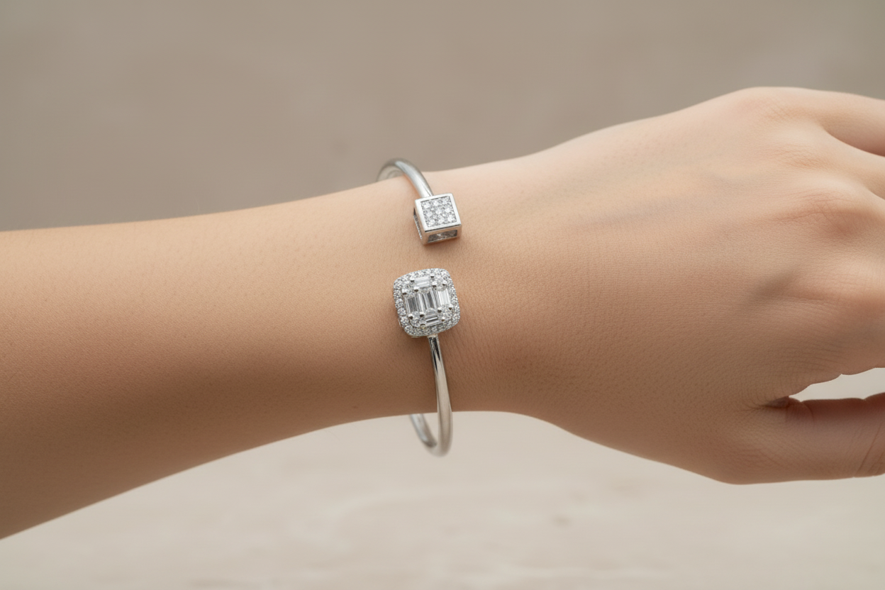 925 Silver Kada SKD236