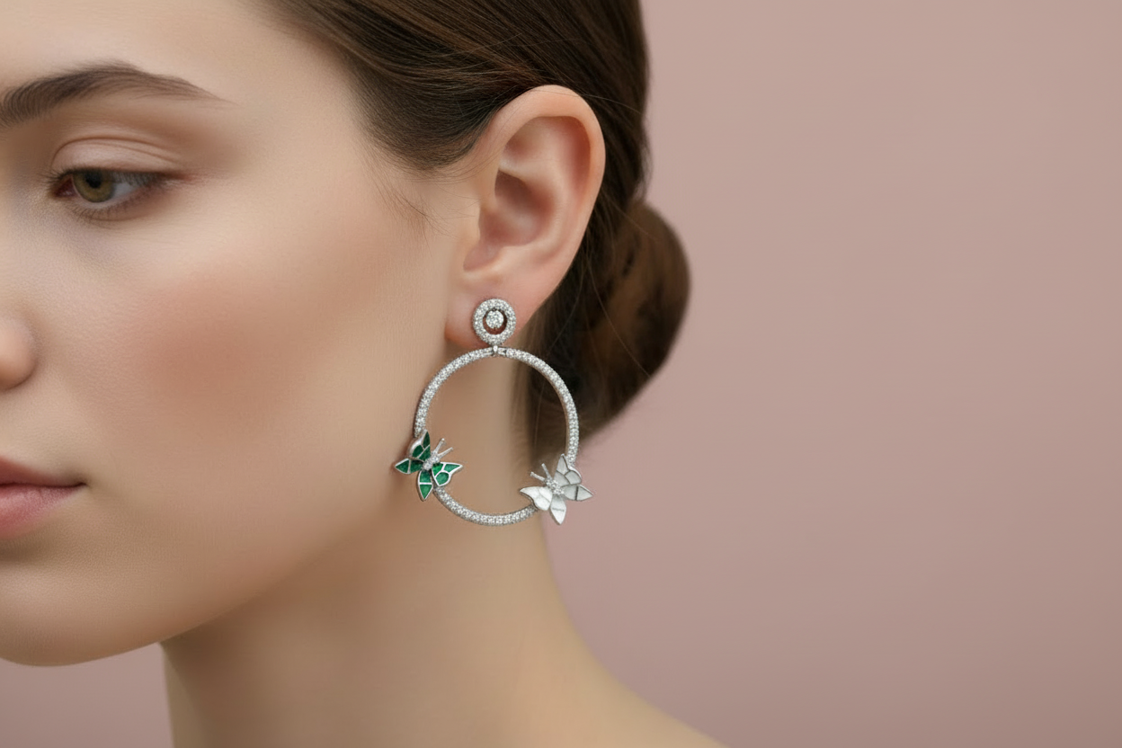 925 Silver Earrings