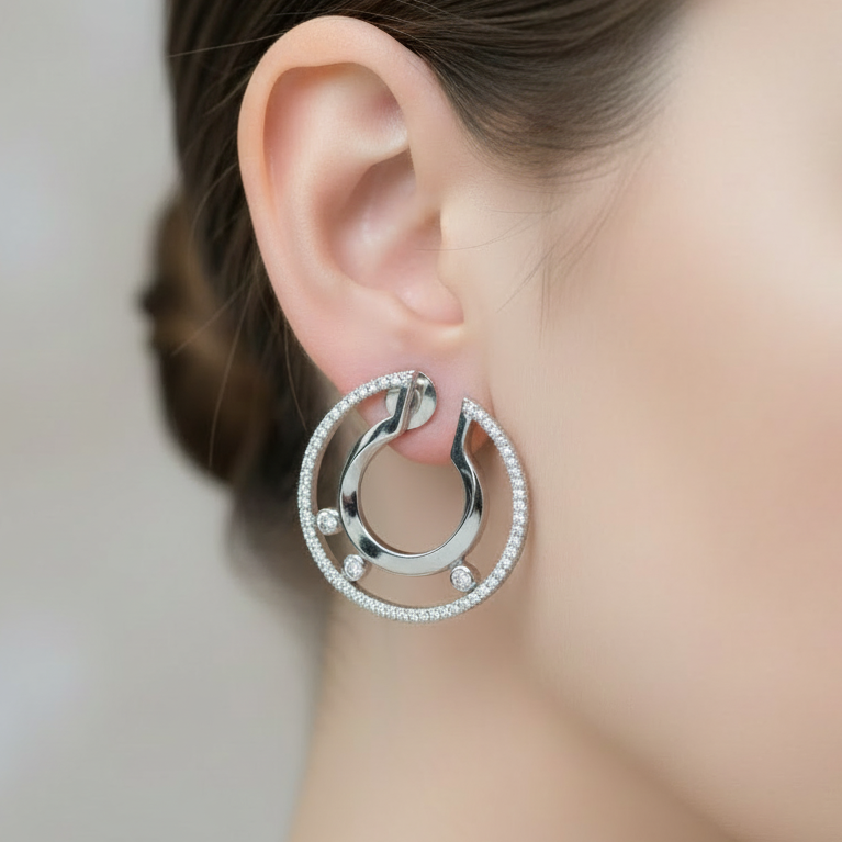 925 Silver Earrings