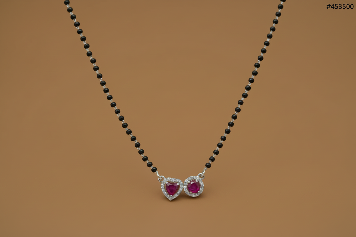 925 Silver Necklace Mangalsutra