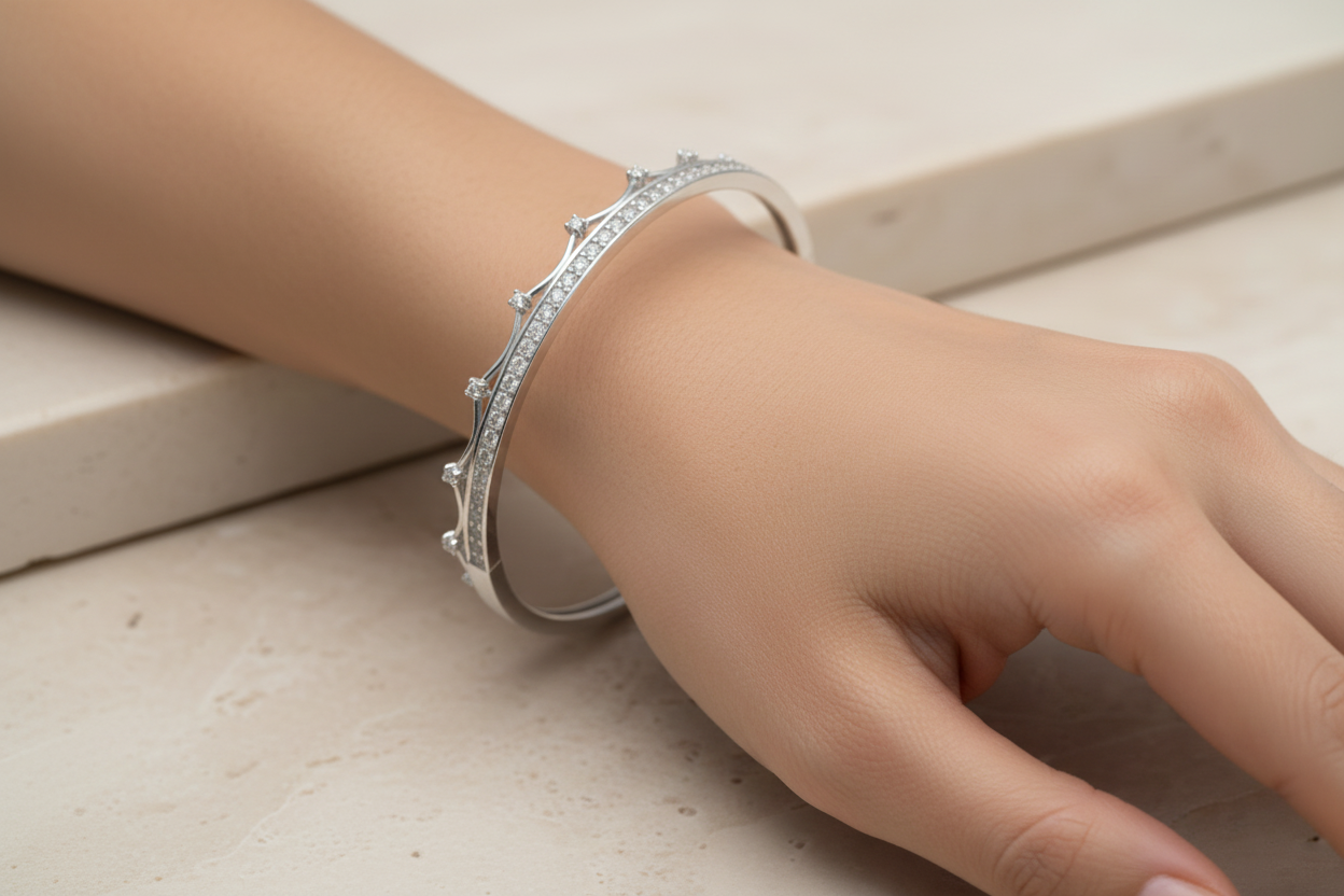 925 Silver Kada SKD204