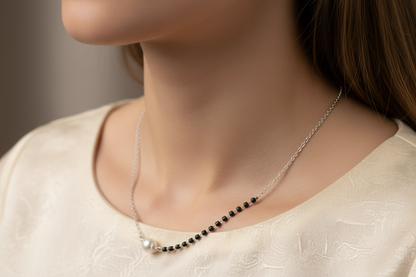 925 Silver Necklace Mangalsutra