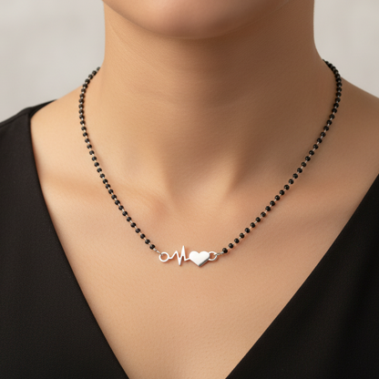 925 Silver Necklace Mangalsutra