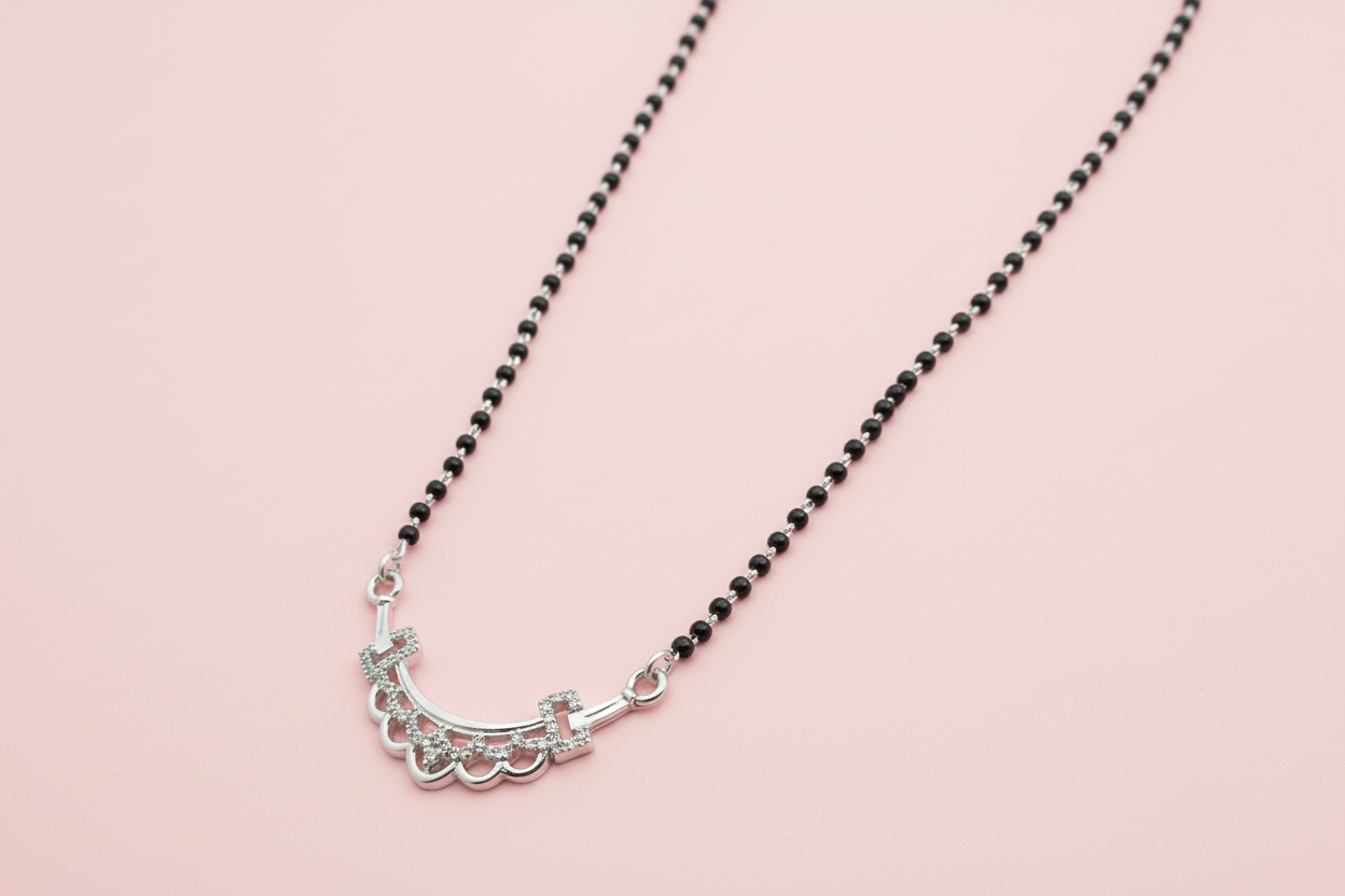 925 Silver Necklace Mangalsutra