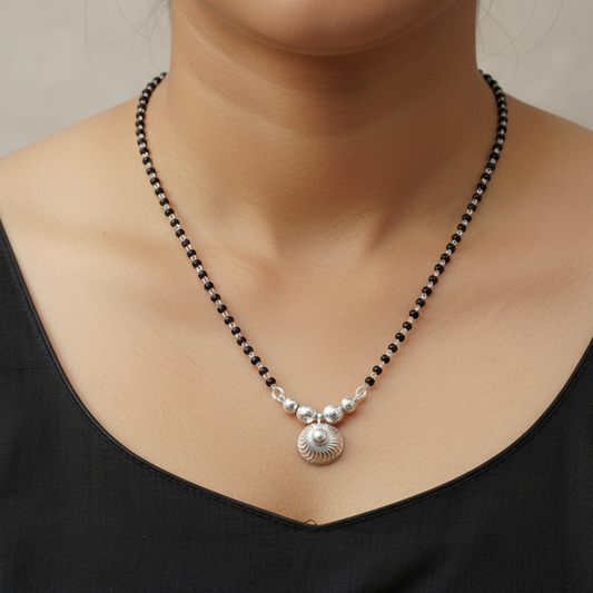 925 Silver Necklace Mangalsutra