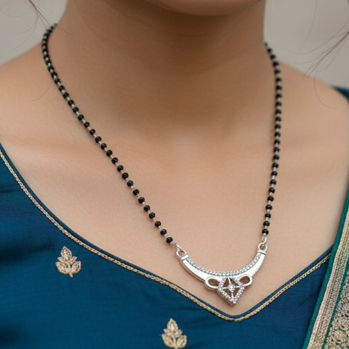 925 Silver Necklace Mangalsutra