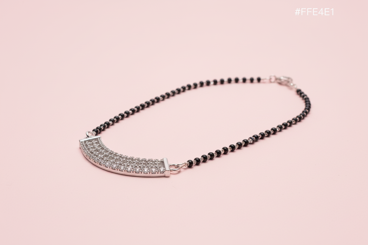 925 Silver Necklace Mangalsutra