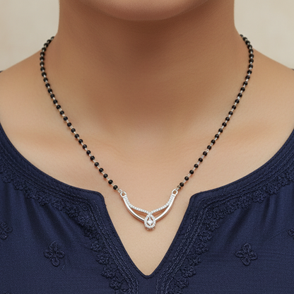 925 Silver Necklace Mangalsutra