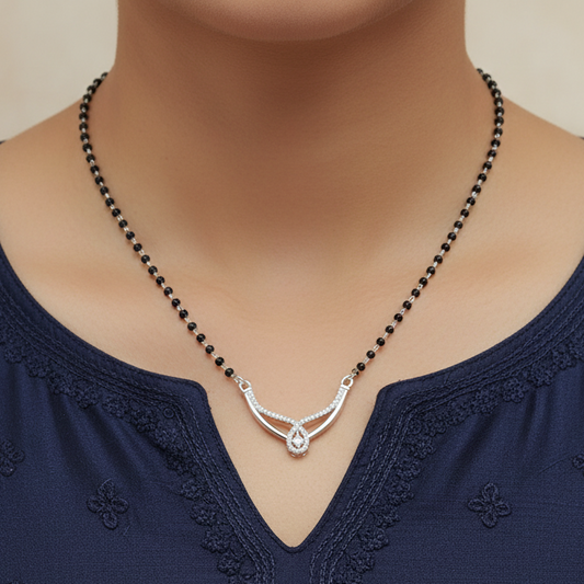 925 Silver Necklace Mangalsutra